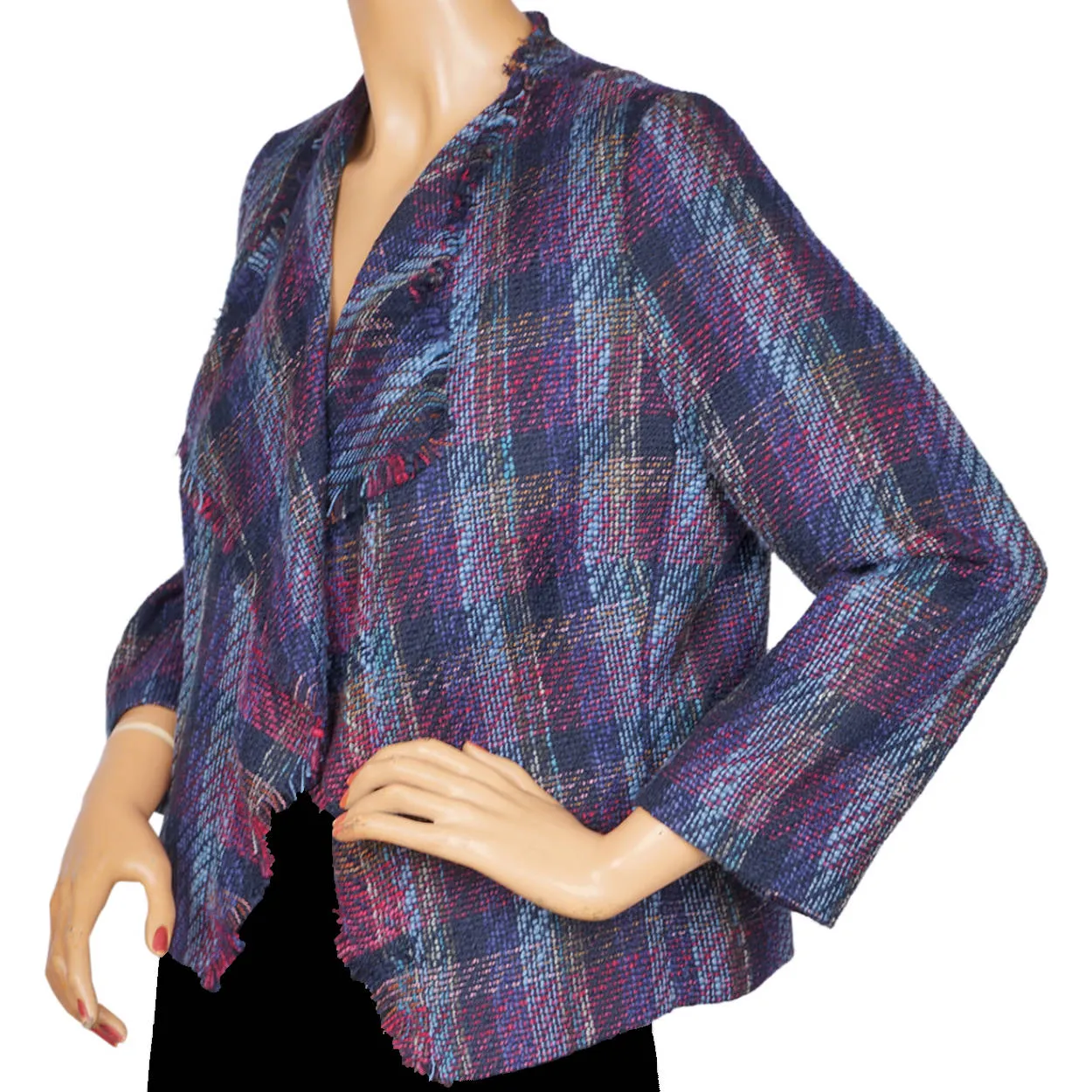 Vintage Karl Lagerfeld Paris Tweed Jacket Ladies Size S M