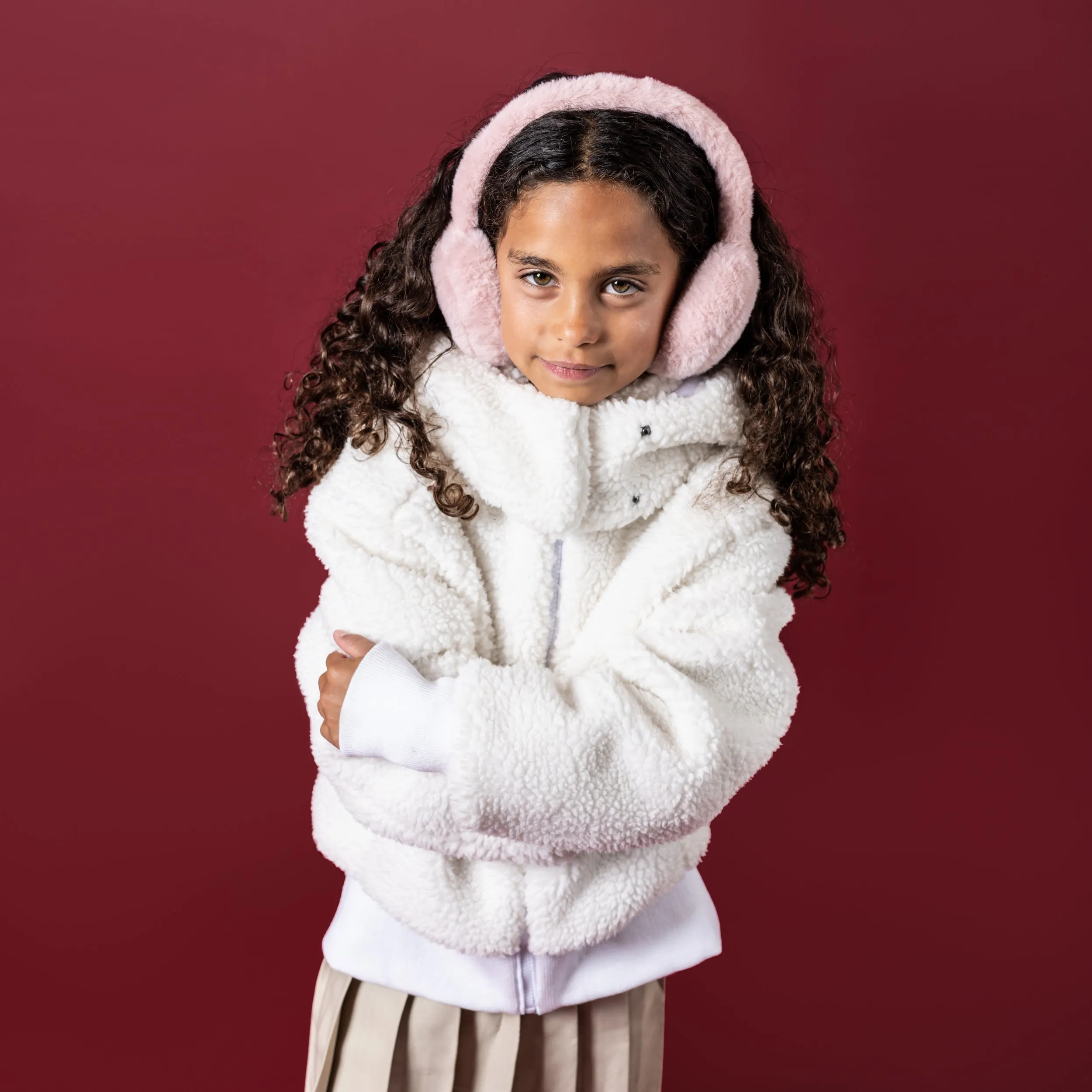 White Sherpa Jacket