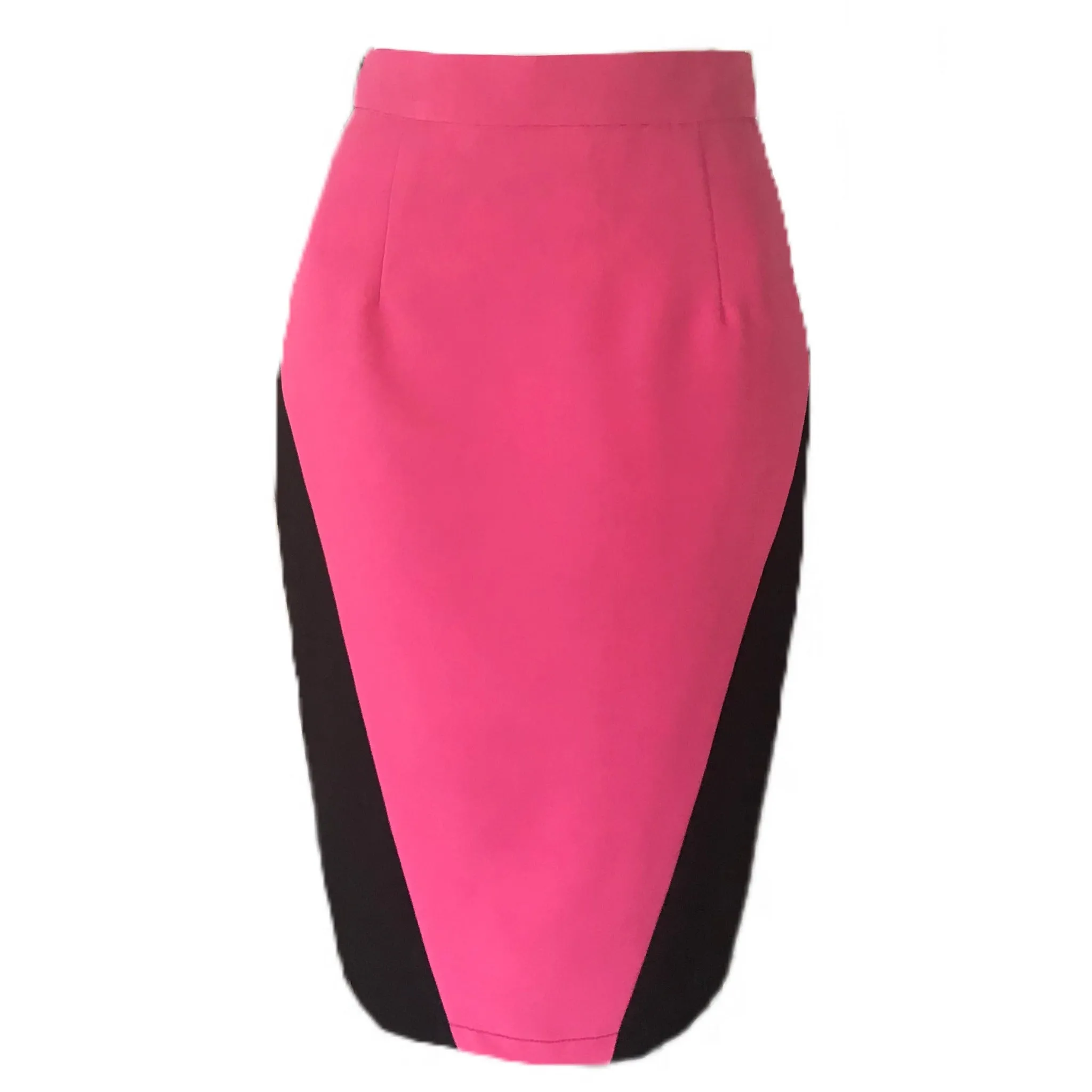 Women's 2-Tone Hourglass Pencil Skirt - Sz. 0