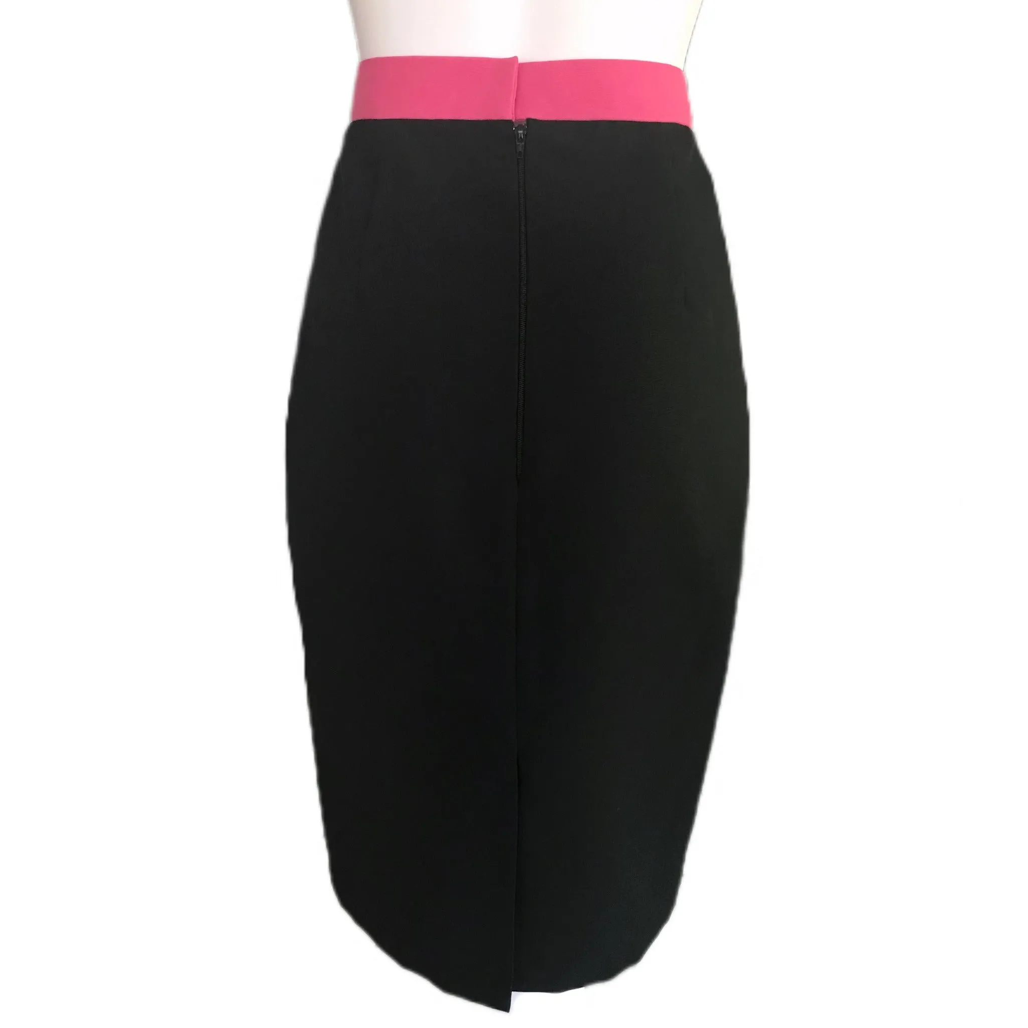 Women's 2-Tone Hourglass Pencil Skirt - Sz. 0