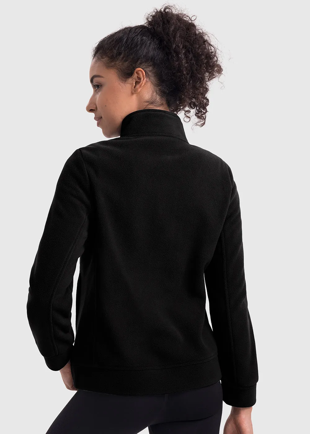 Women's Full Zip Polar Fleece Jacket