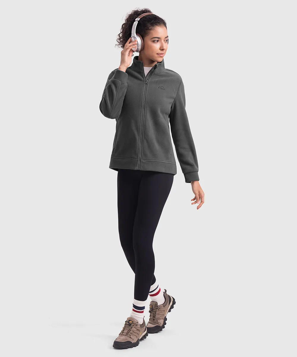 Women's Full Zip Polar Fleece Jacket