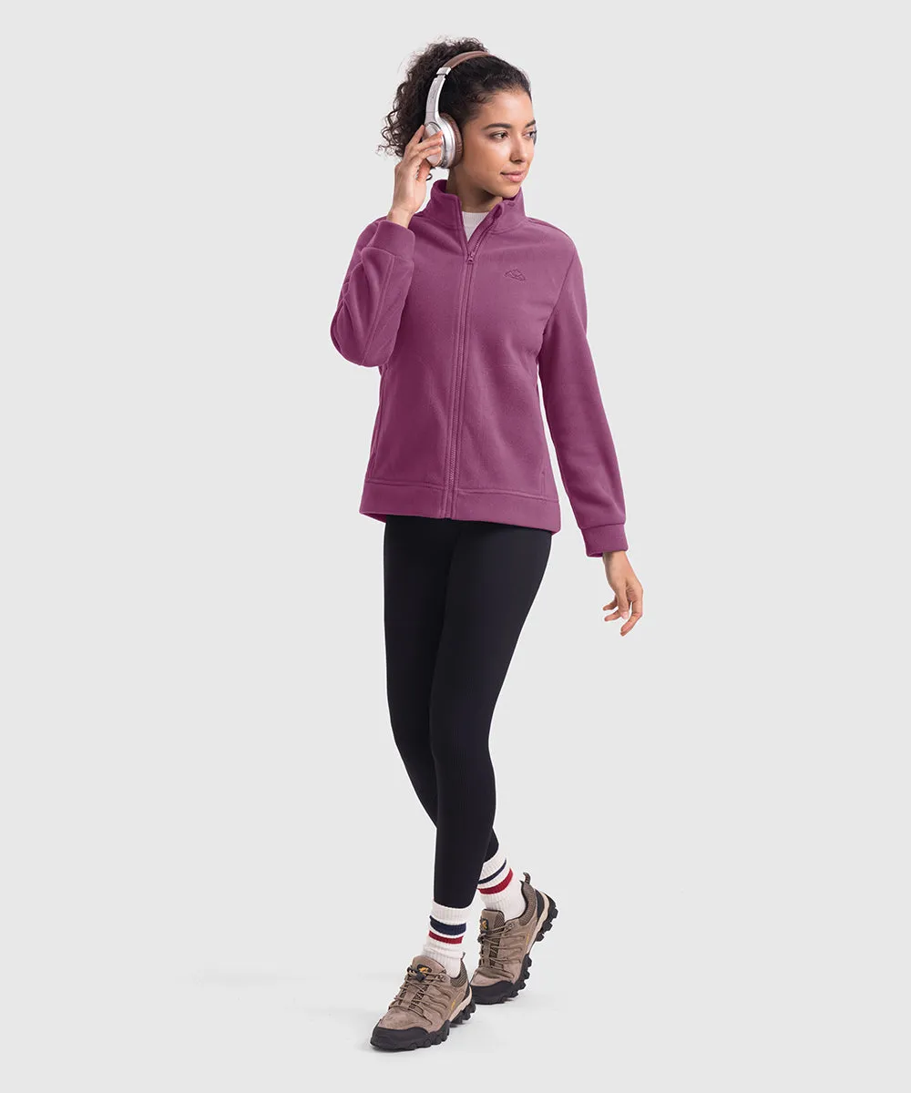 Women's Full Zip Polar Fleece Jacket