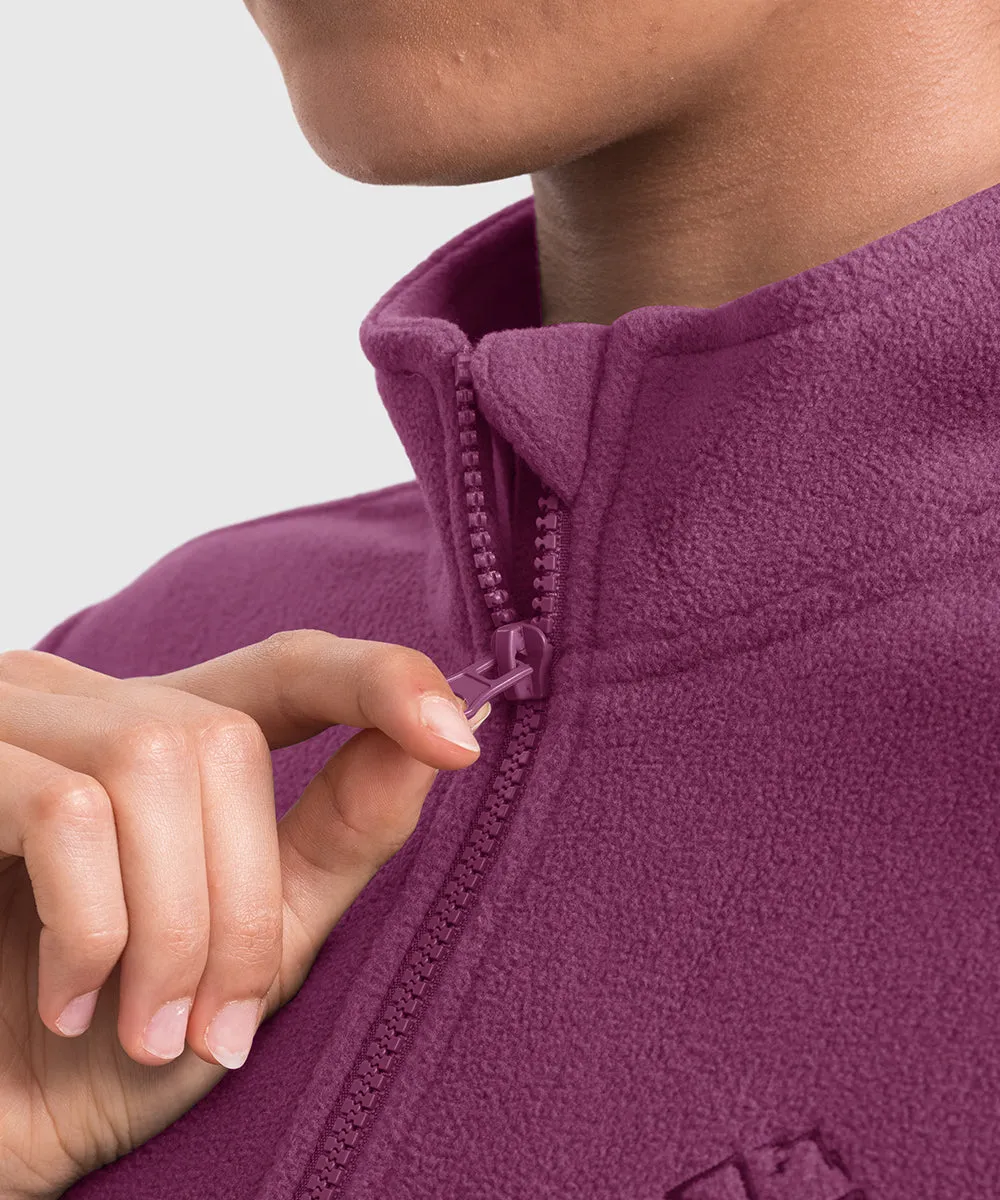 Women's Full Zip Polar Fleece Jacket
