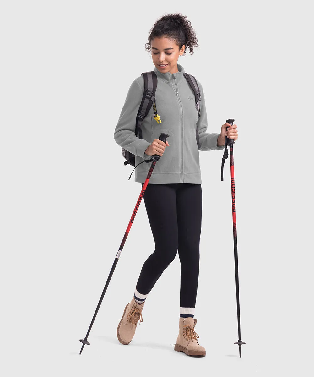 Women's Full Zip Polar Fleece Jacket
