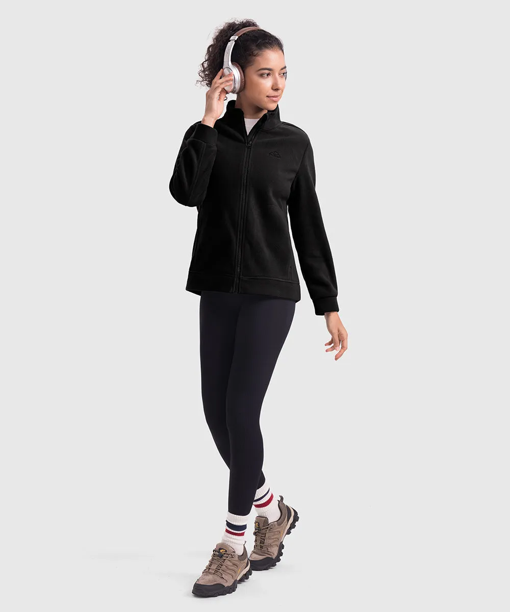 Women's Full Zip Polar Fleece Jacket