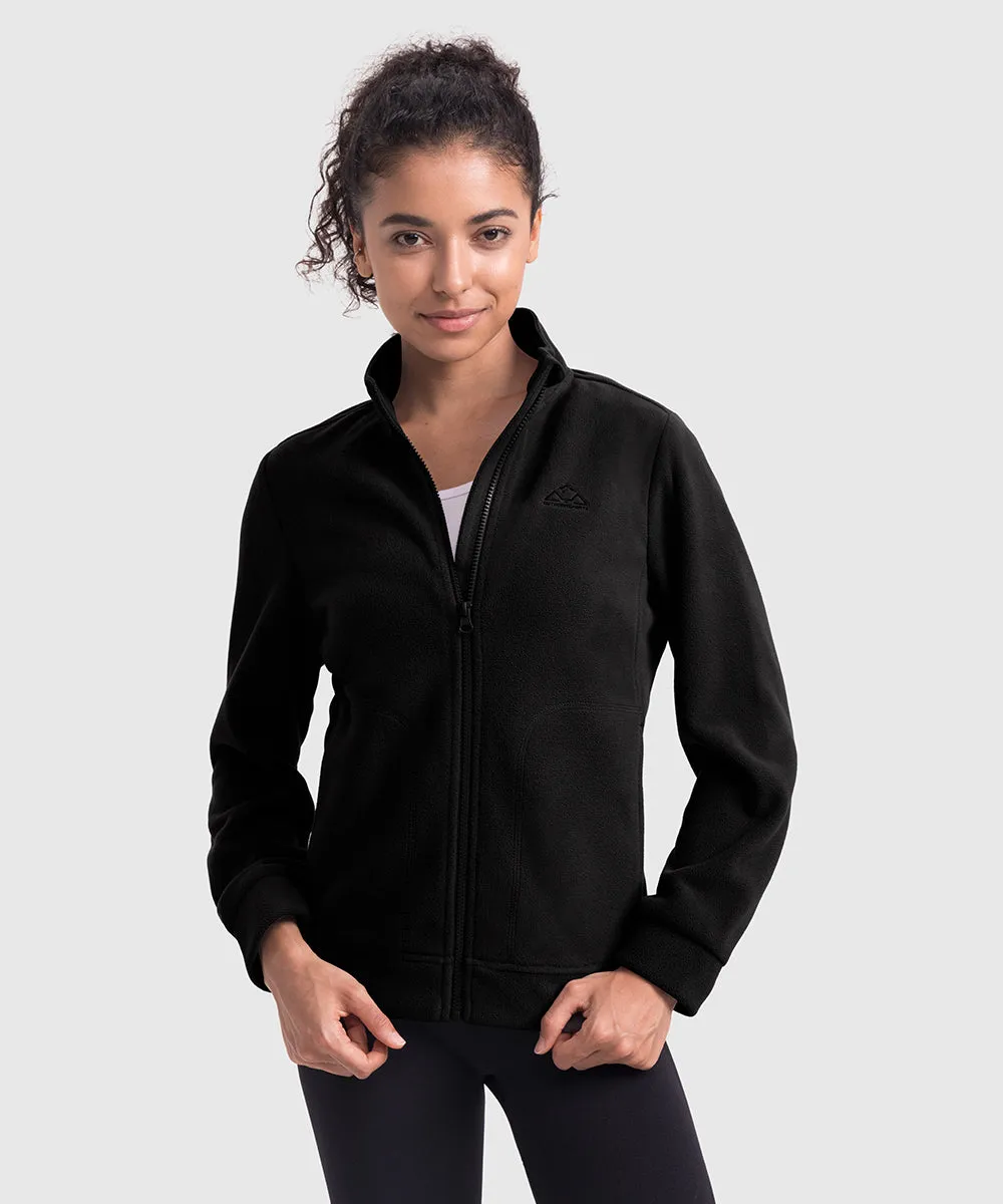 Women's Full Zip Polar Fleece Jacket