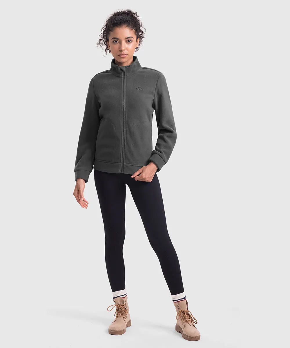 Women's Full Zip Polar Fleece Jacket