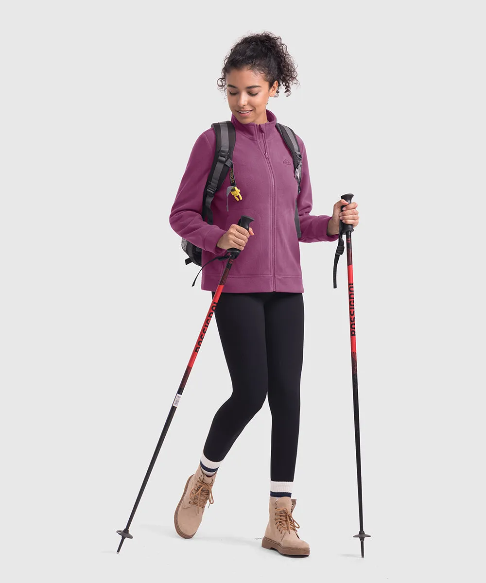 Women's Full Zip Polar Fleece Jacket