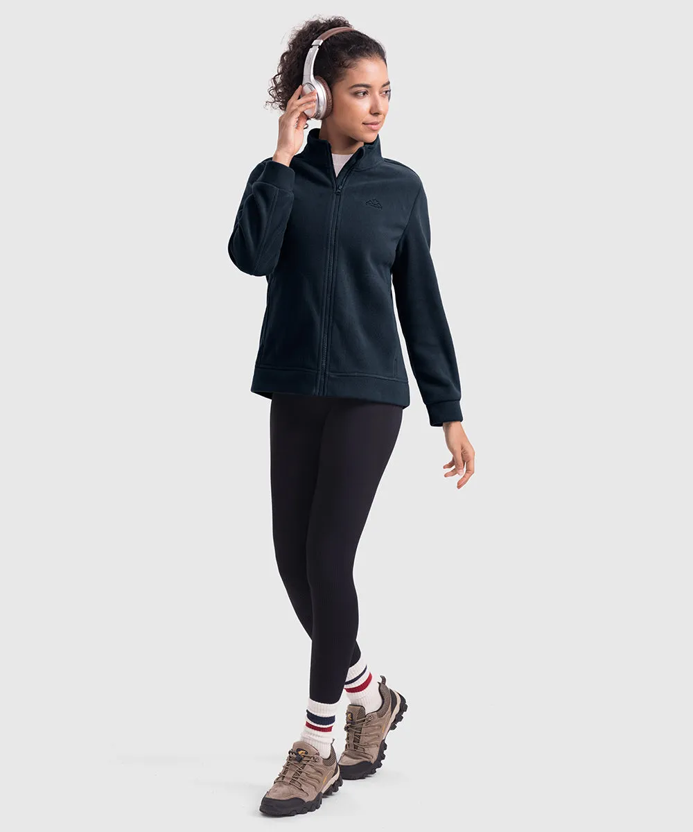 Women's Full Zip Polar Fleece Jacket