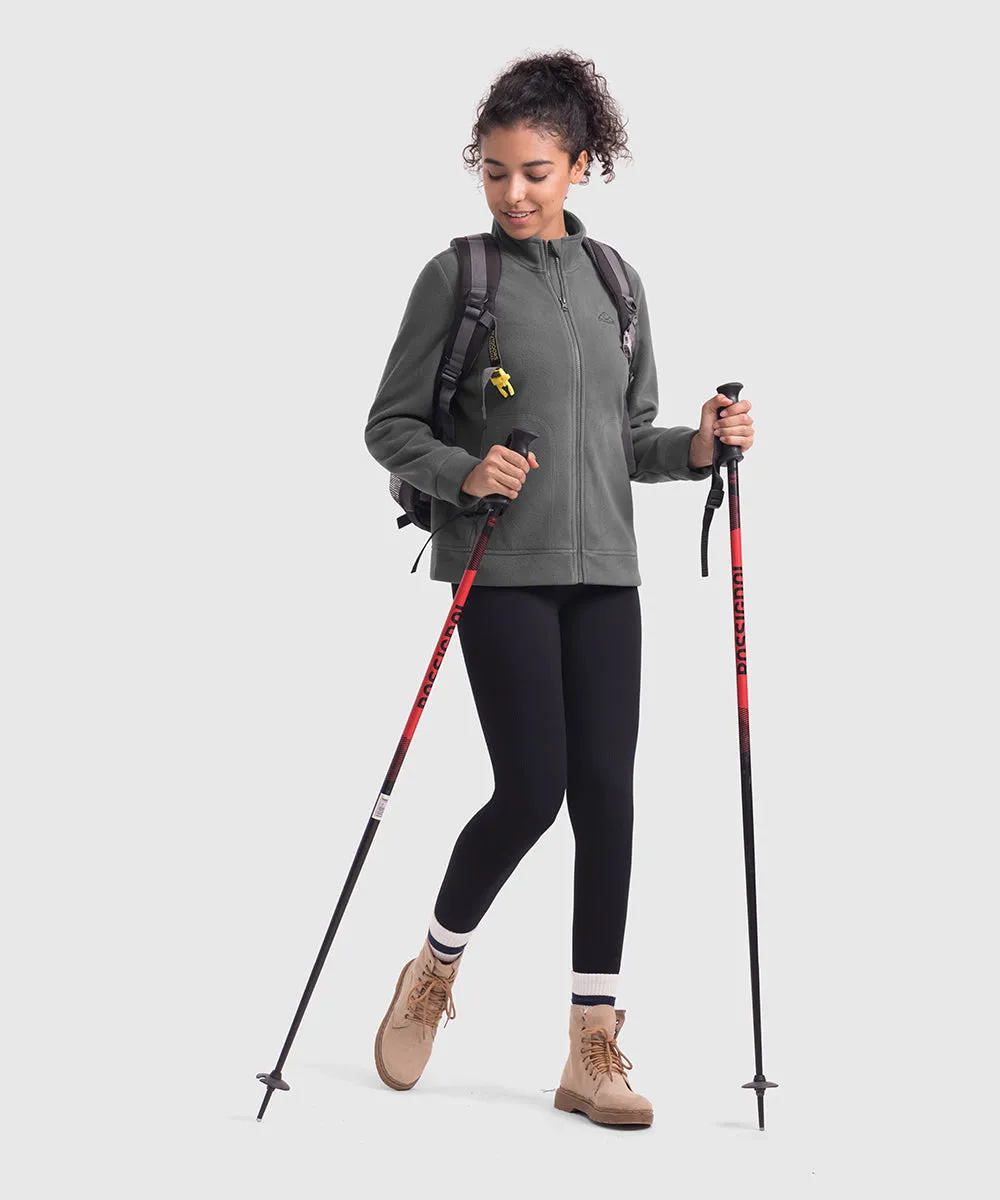 Women's Full Zip Polar Fleece Jacket
