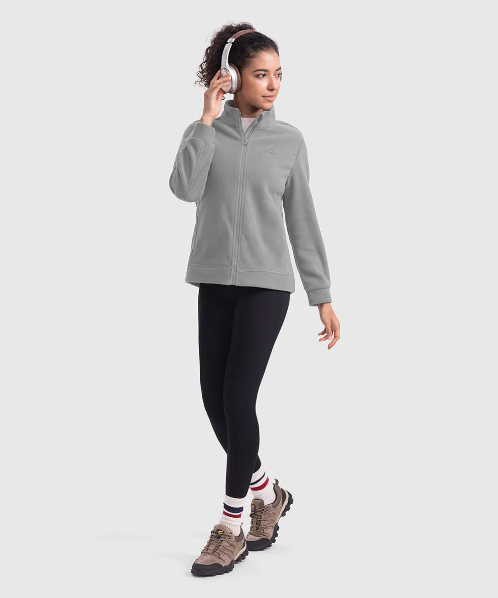 Women's Full Zip Polar Fleece Jacket