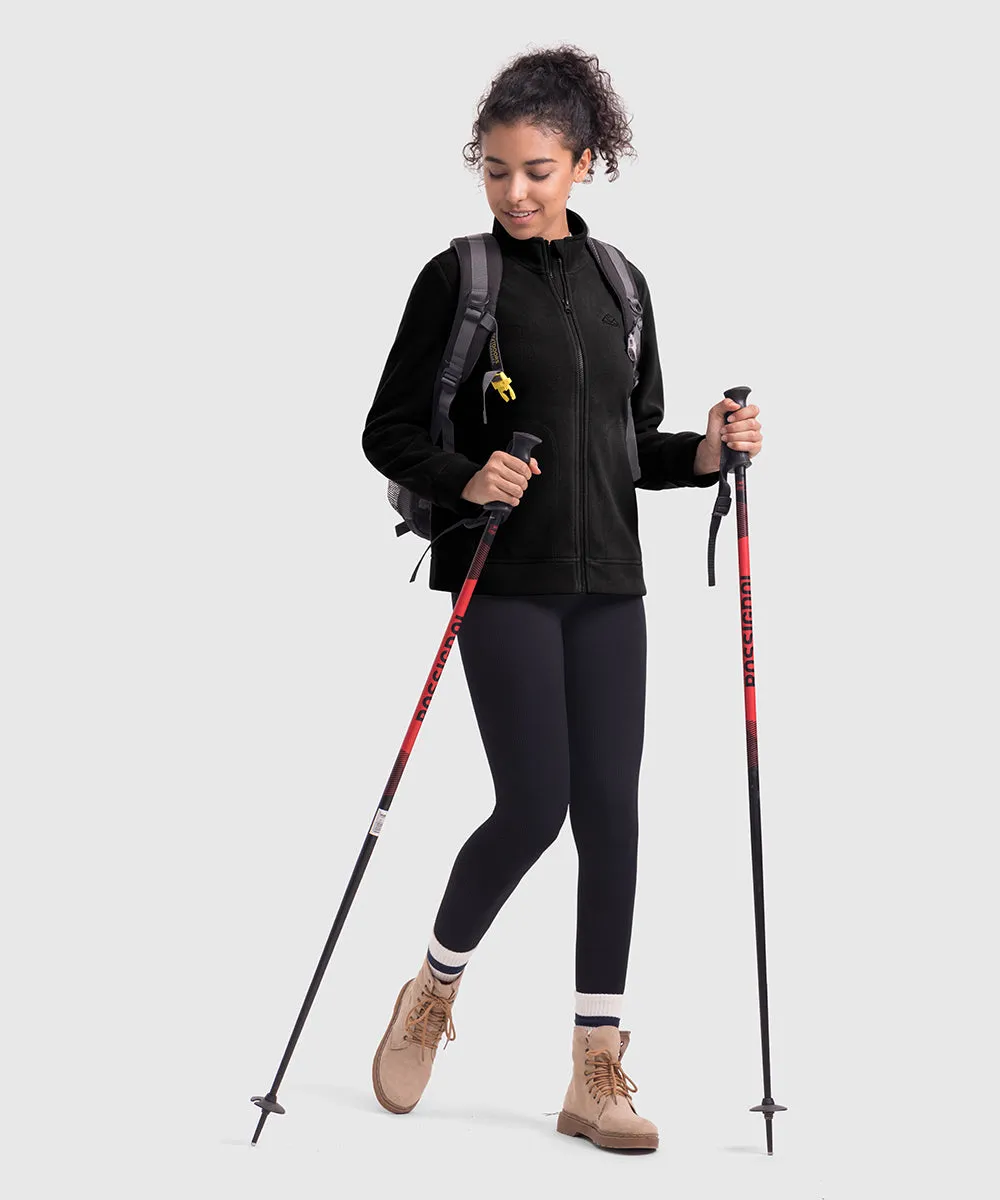 Women's Full Zip Polar Fleece Jacket