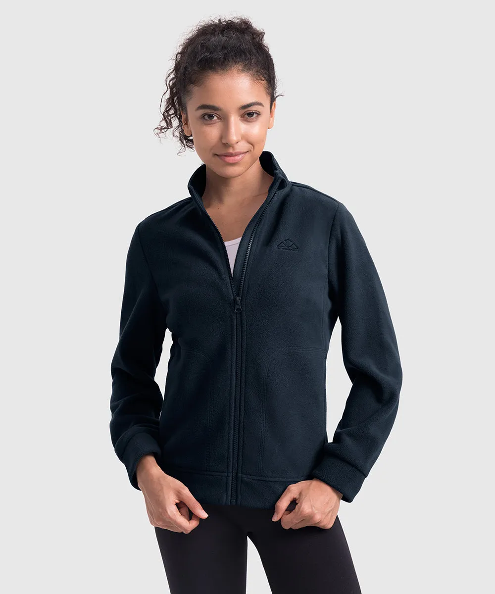 Women's Full Zip Polar Fleece Jacket
