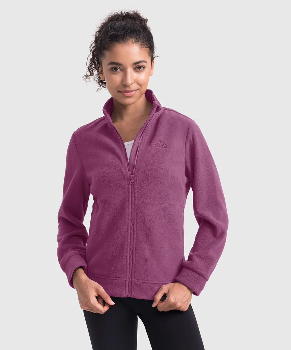 Women's Full Zip Polar Fleece Jacket