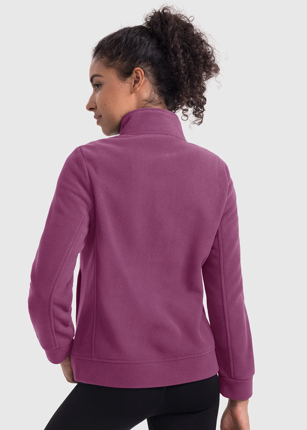 Women's Full Zip Polar Fleece Jacket