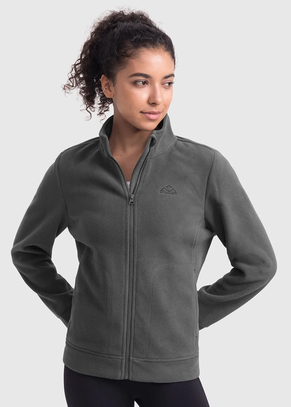Women's Full Zip Polar Fleece Jacket