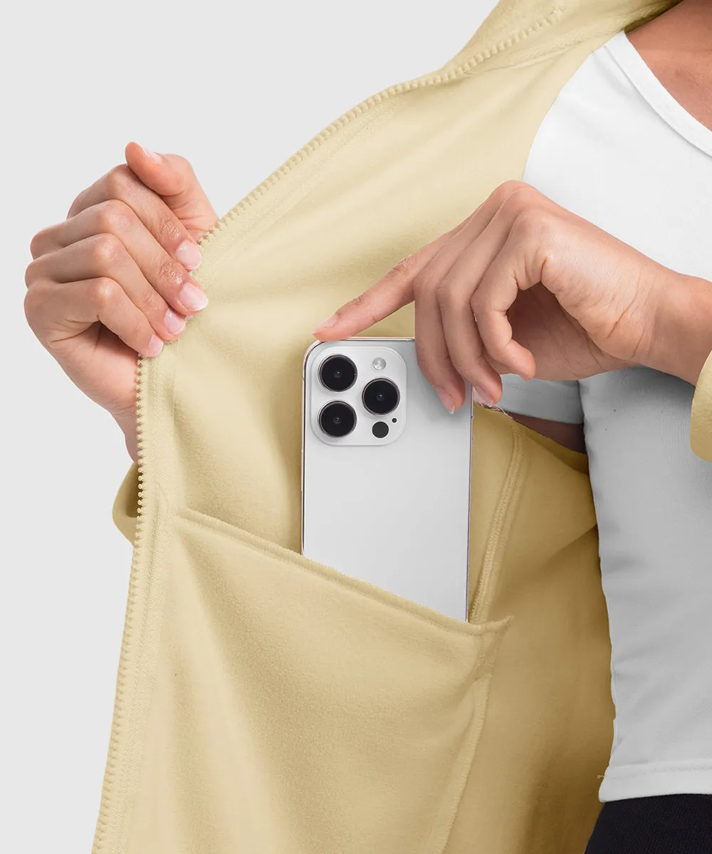 Women's Full Zip Polar Fleece Jacket