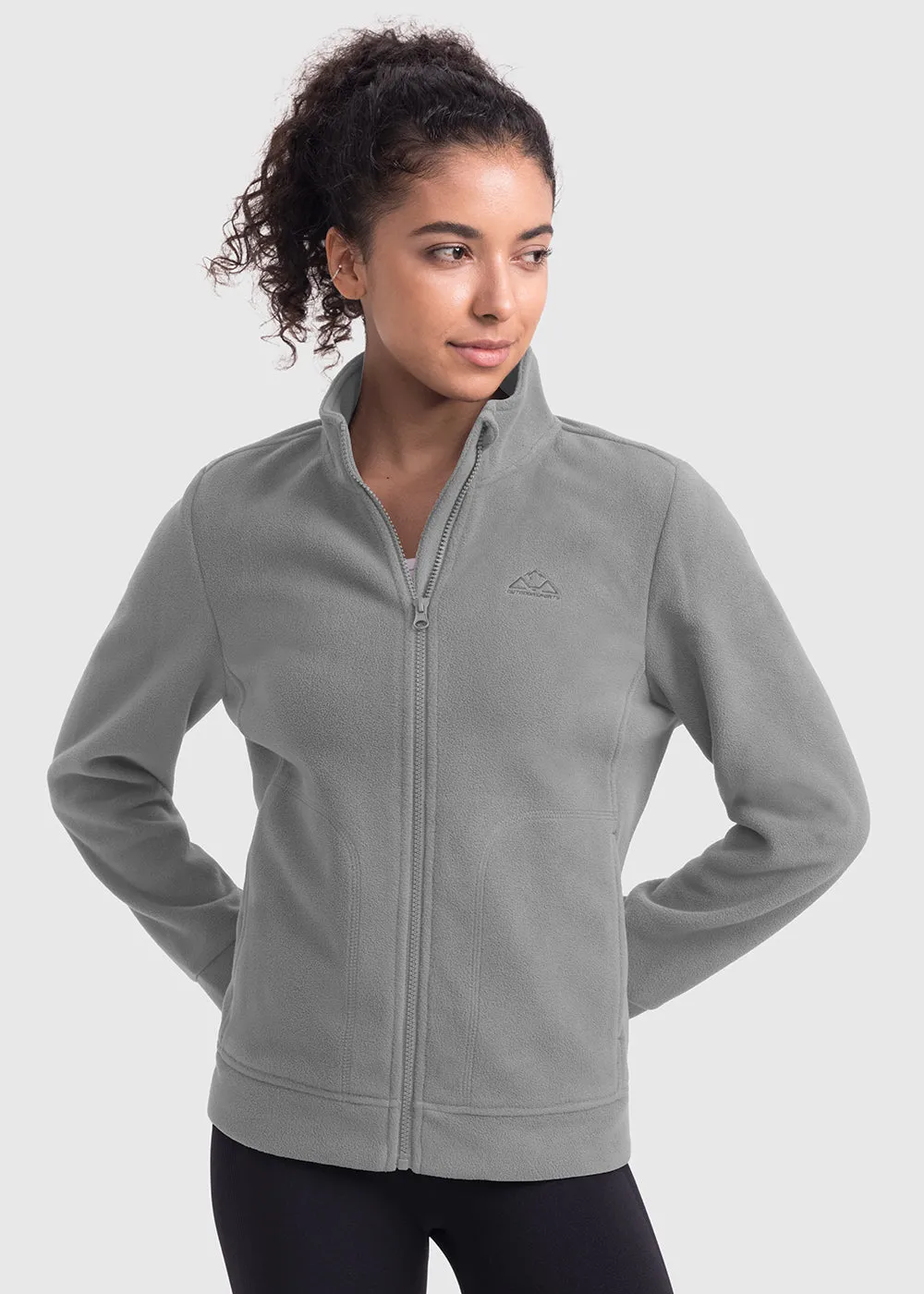 Women's Full Zip Polar Fleece Jacket