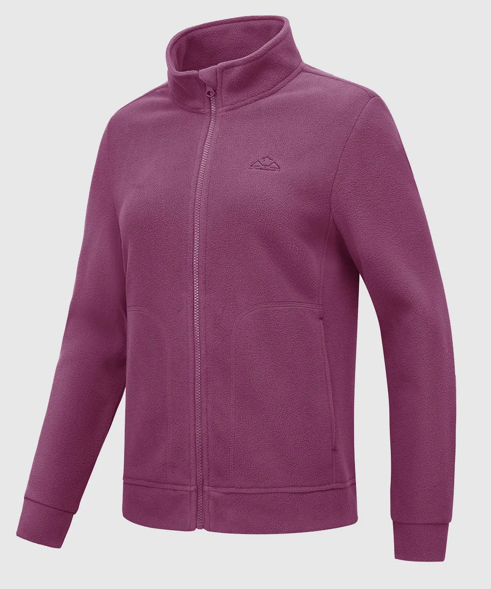 Women's Full Zip Polar Fleece Jacket