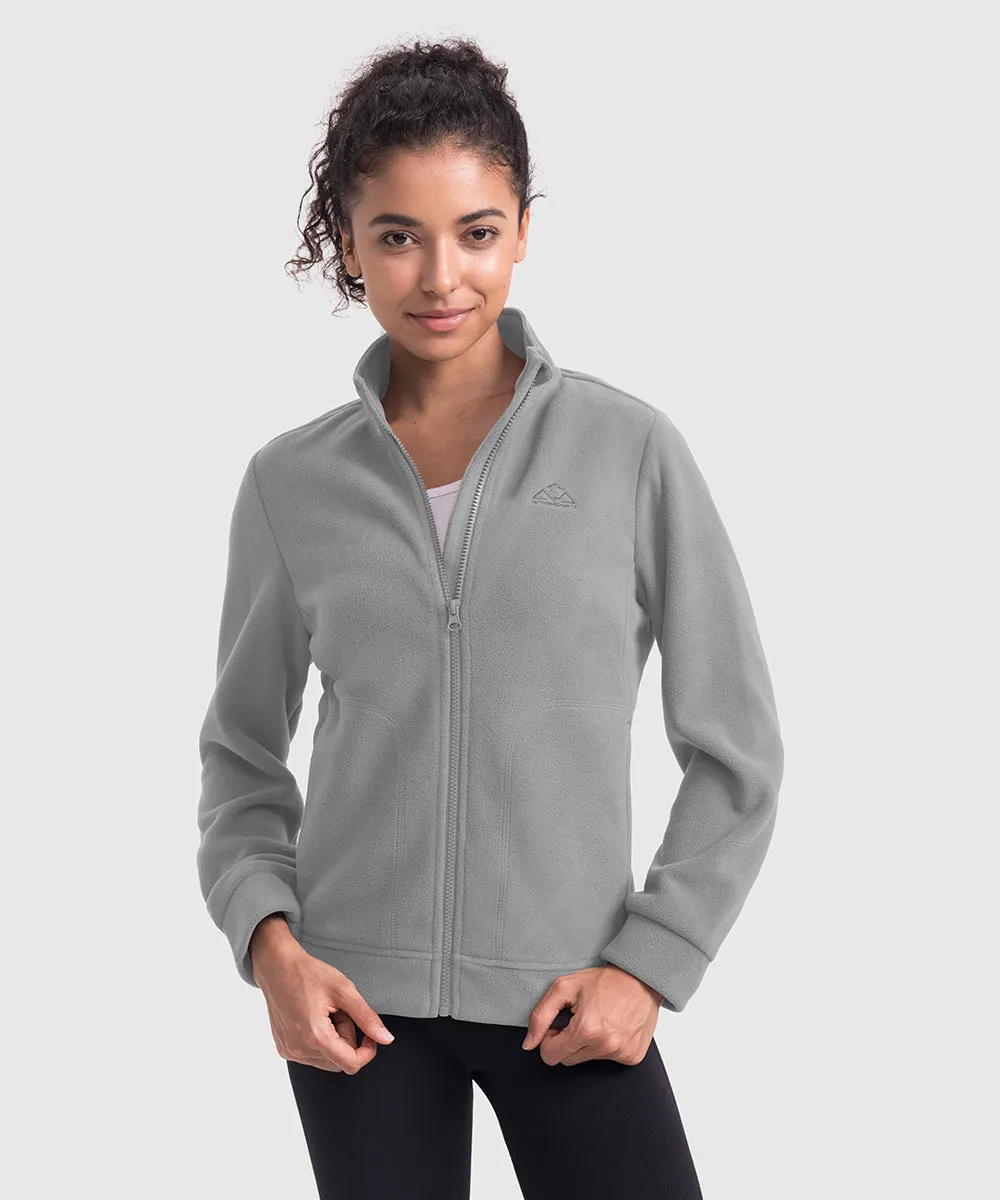 Women's Full Zip Polar Fleece Jacket