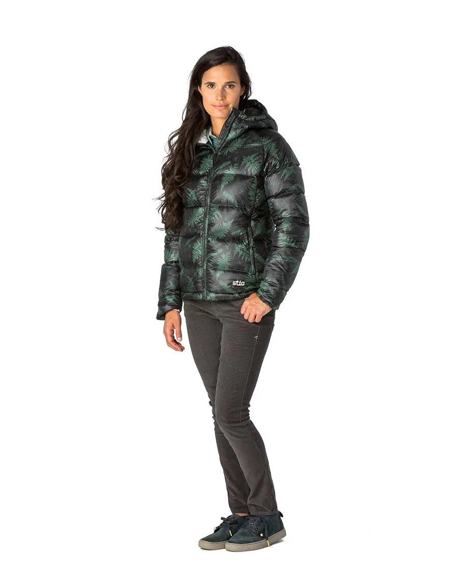 Women's Hometown Down Hooded Jacket-2018