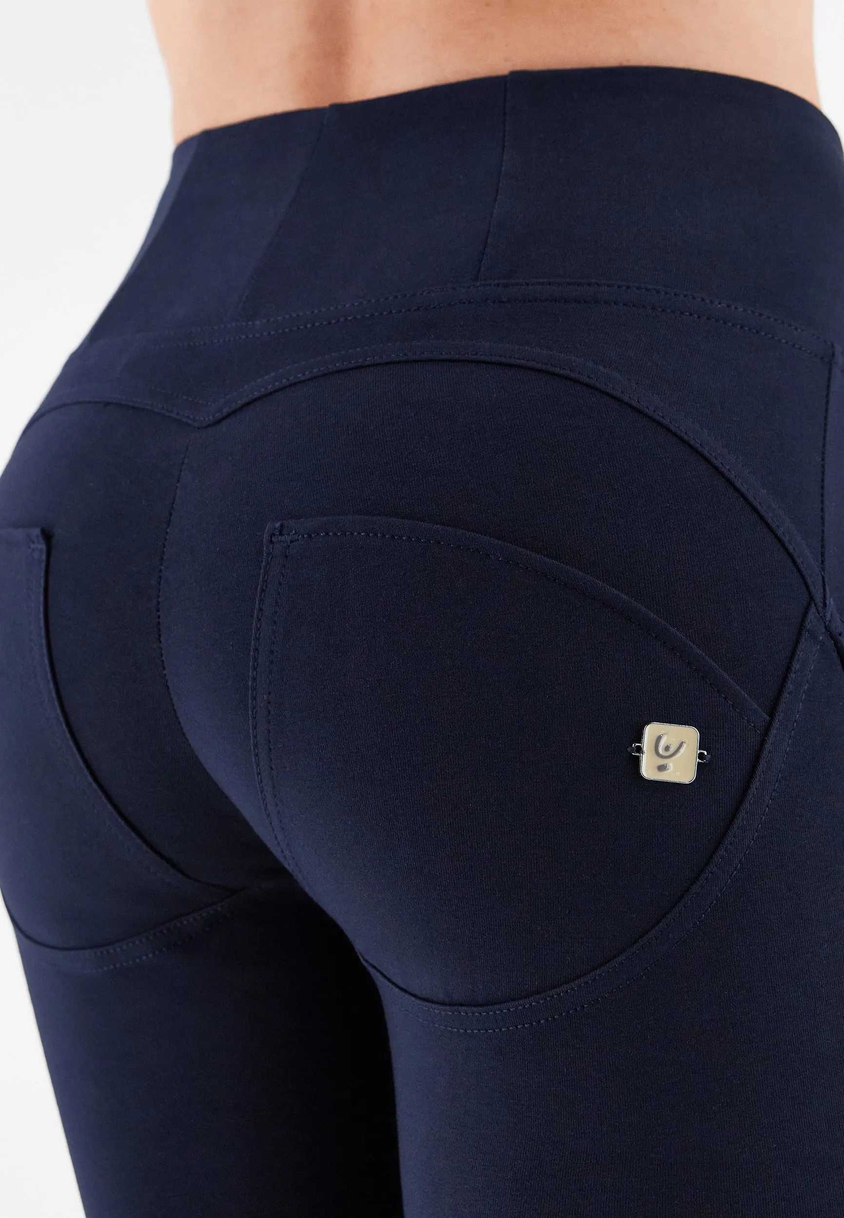 (WRUP1HC001ORG-B94) Basic WR.UP® met een Hoge Taille en Ritssluiting in Zacht Katoen