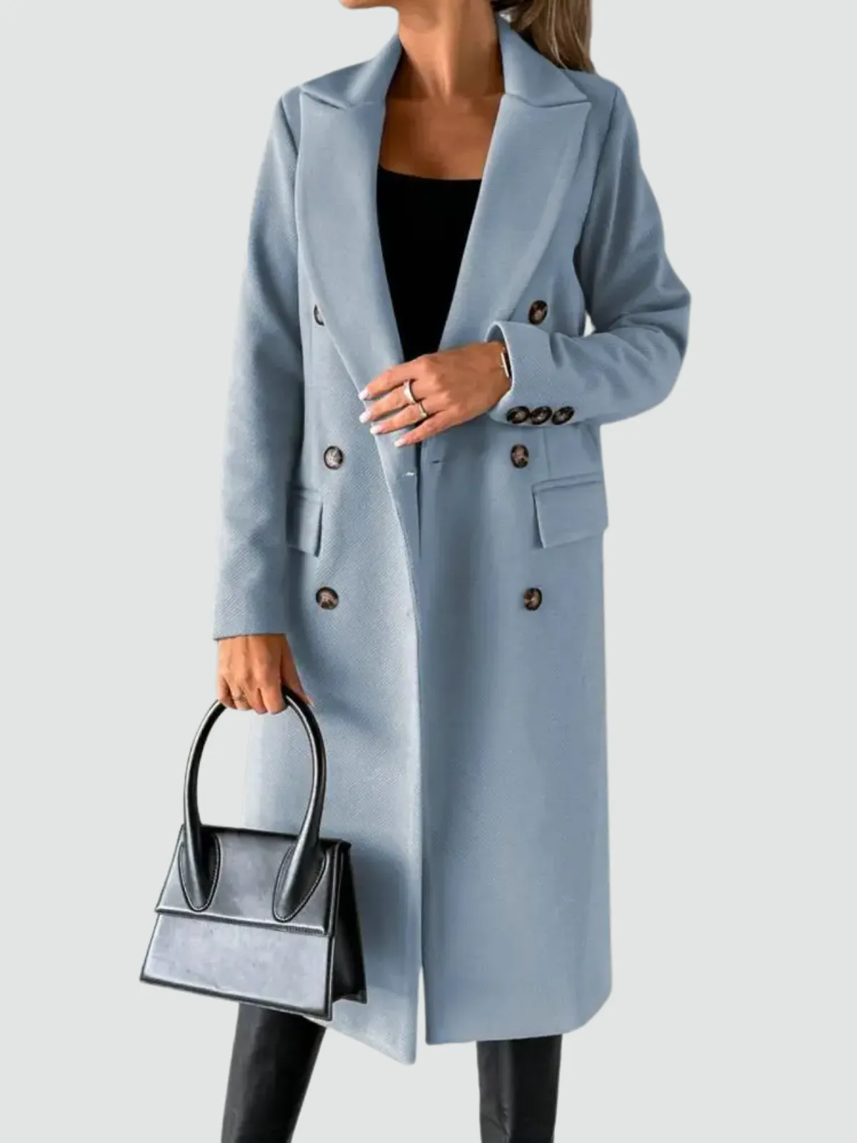 Yasmin - Chic Long Coat