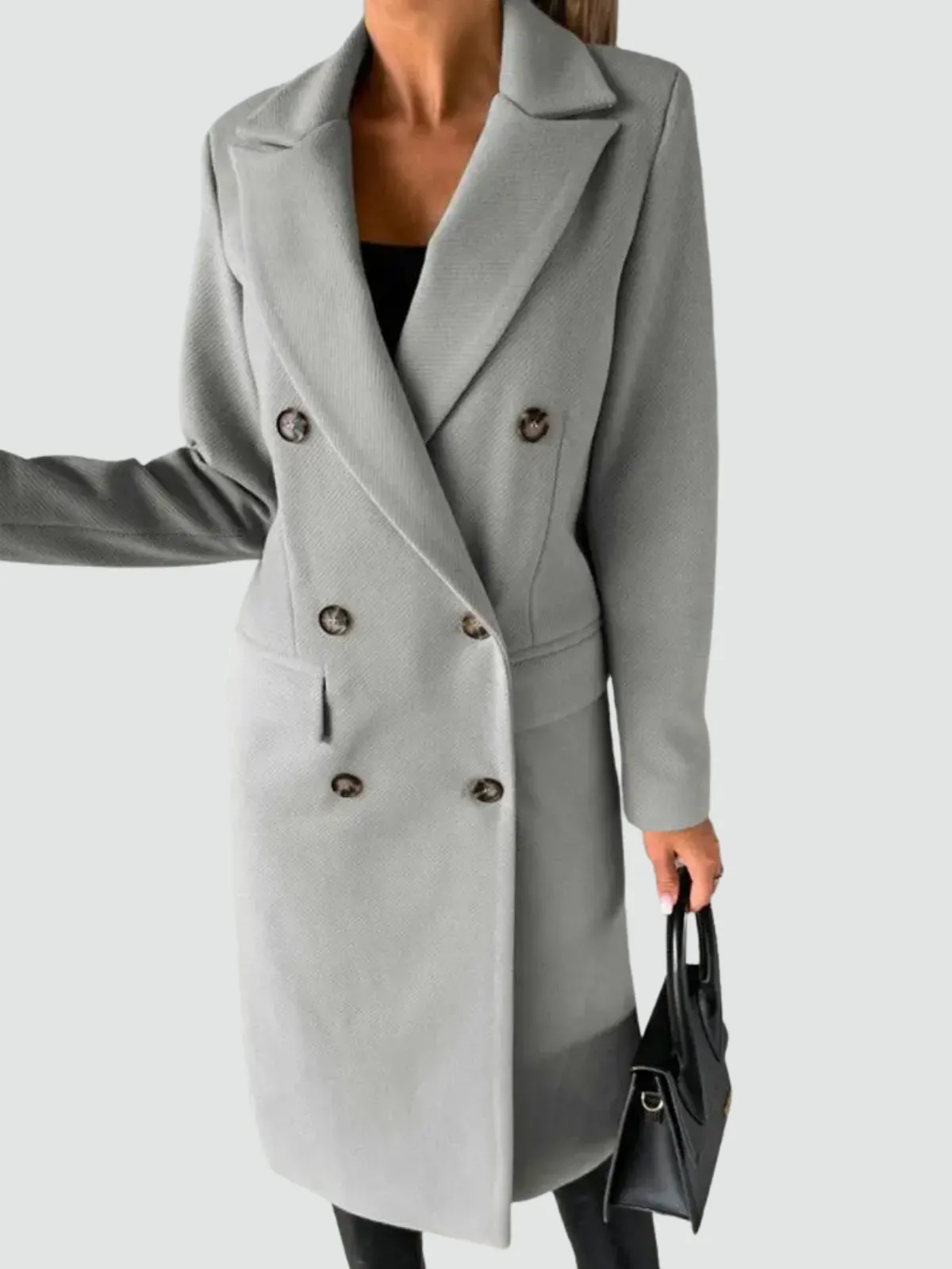 Yasmin - Chic Long Coat