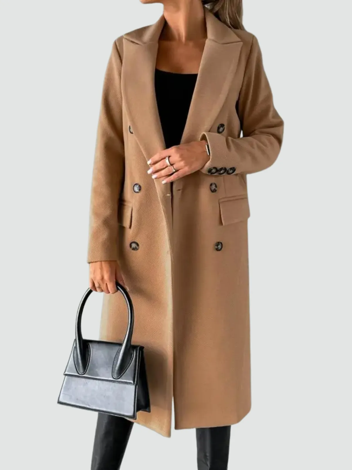 Yasmin - Chic Long Coat