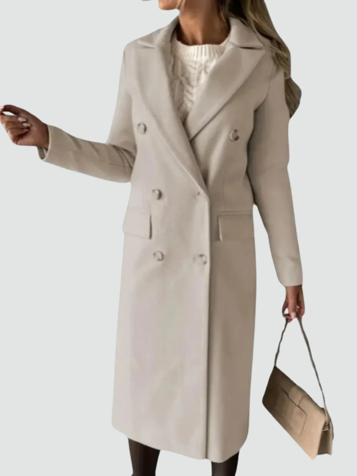 Yasmin - Chic Long Coat