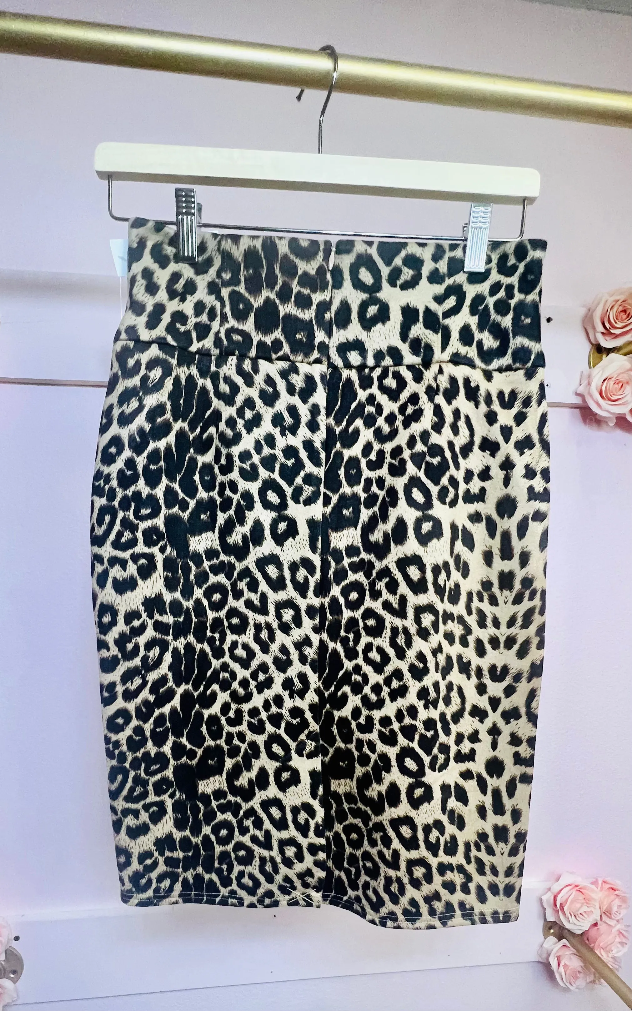 Zooyla Pencil Stretchy animal print skirt
